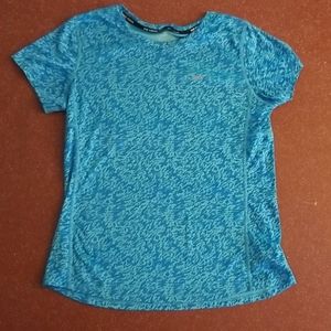 Nike blue running shirt.